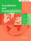ACCREDITATION AND QUALITY ASSURANCE杂志封面